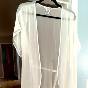 Sheer Bridal Robe